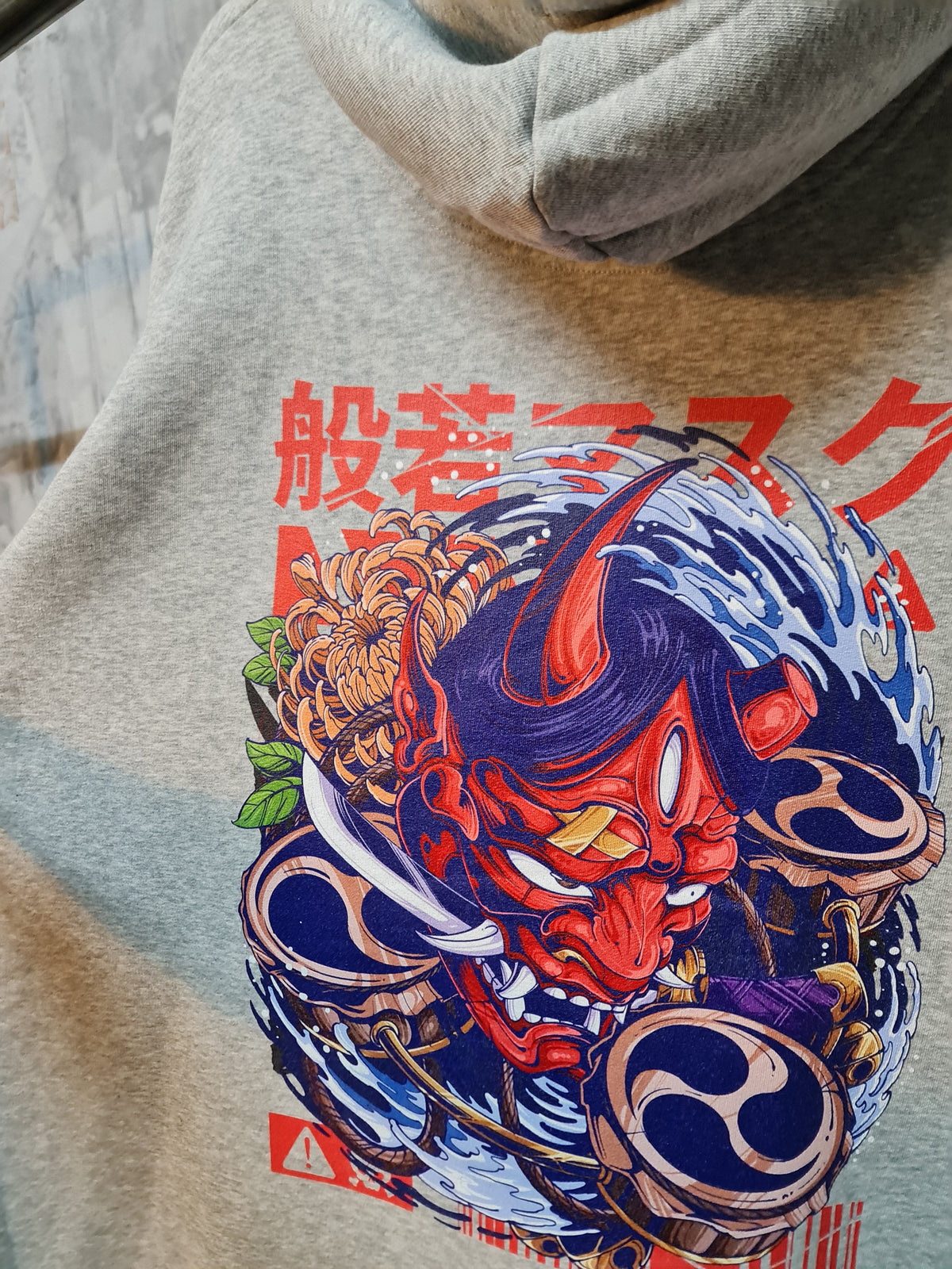 Oni Mask Hoodie