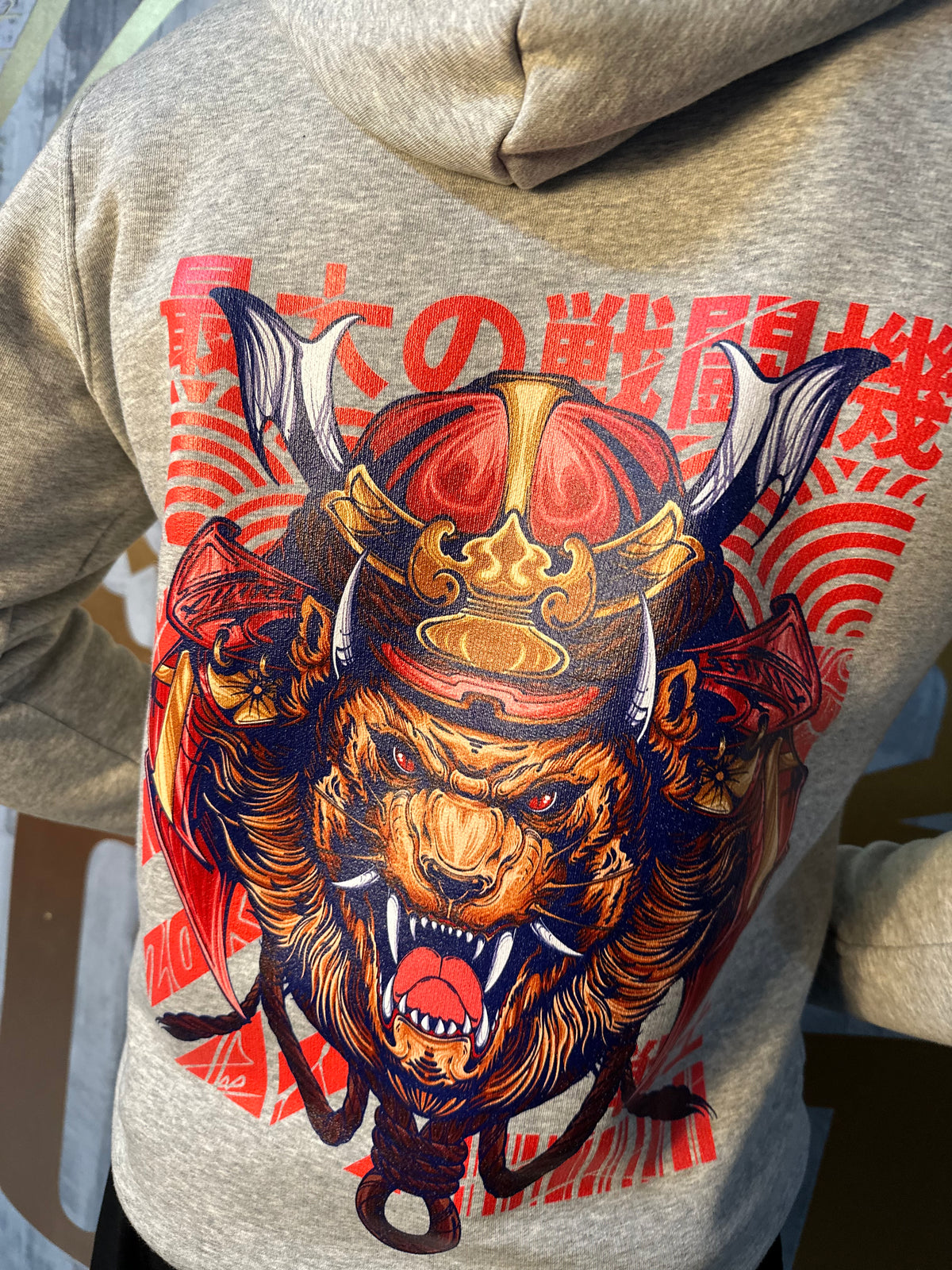 MOB Samurai Lion hoodie