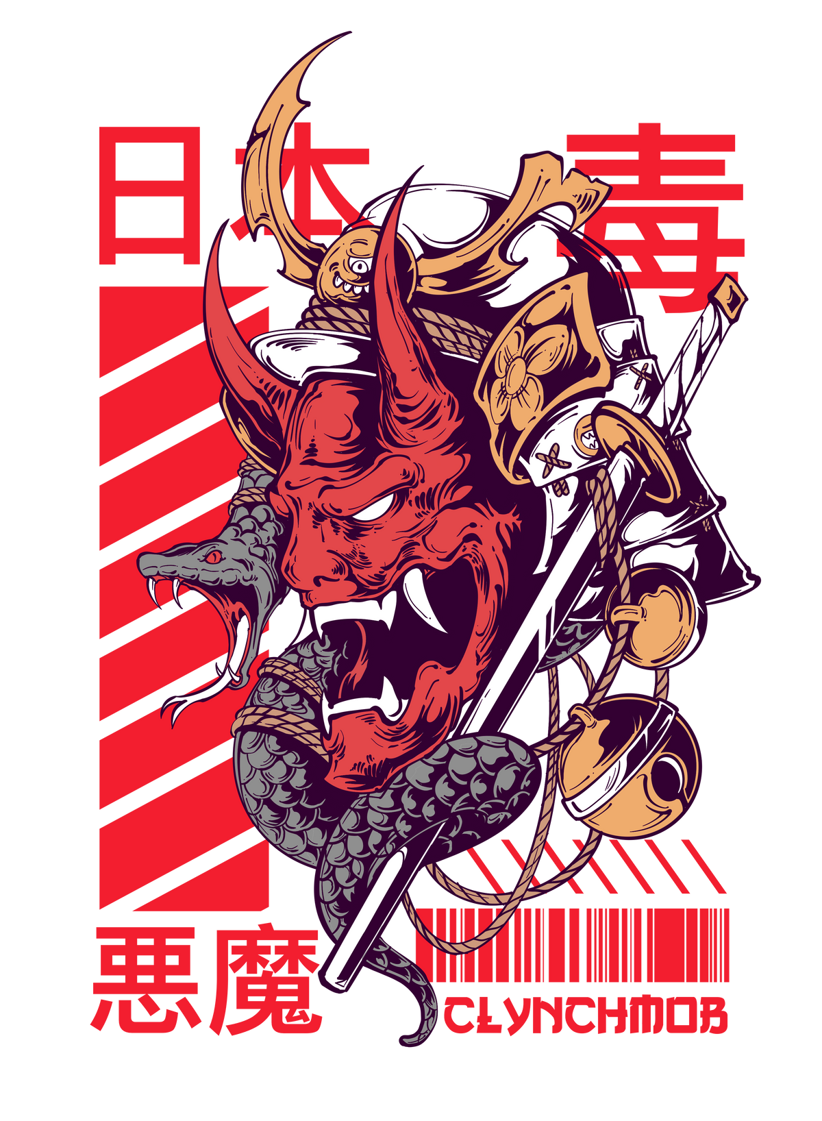 Hannya Mask T-Shirt