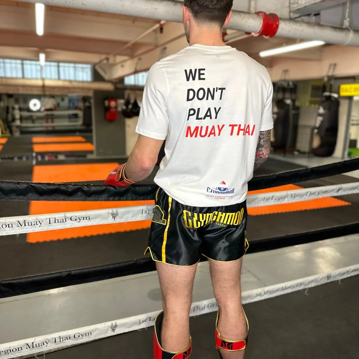 We don't play muay thai t-shirt