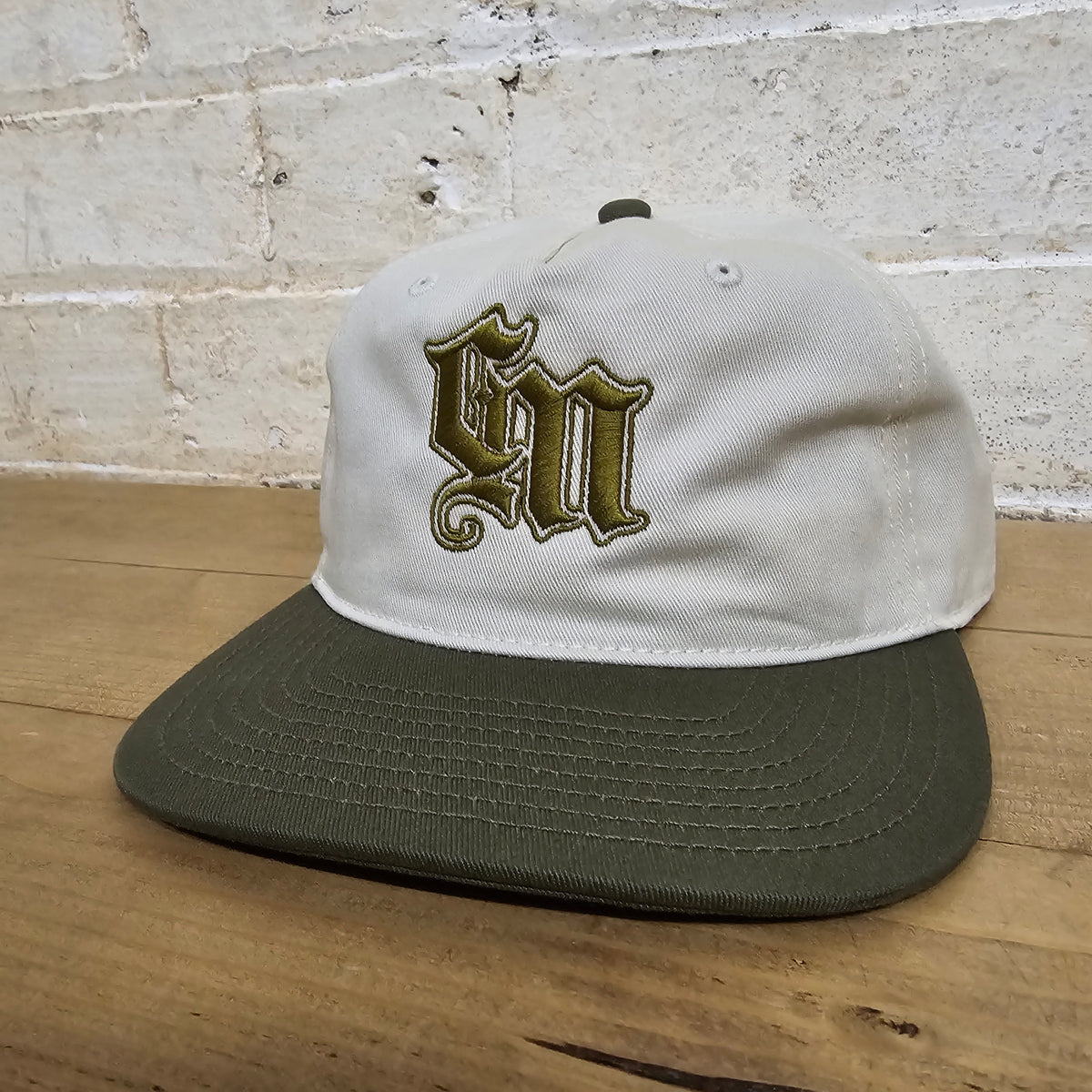 CM2 Logo Snapback - Khaki