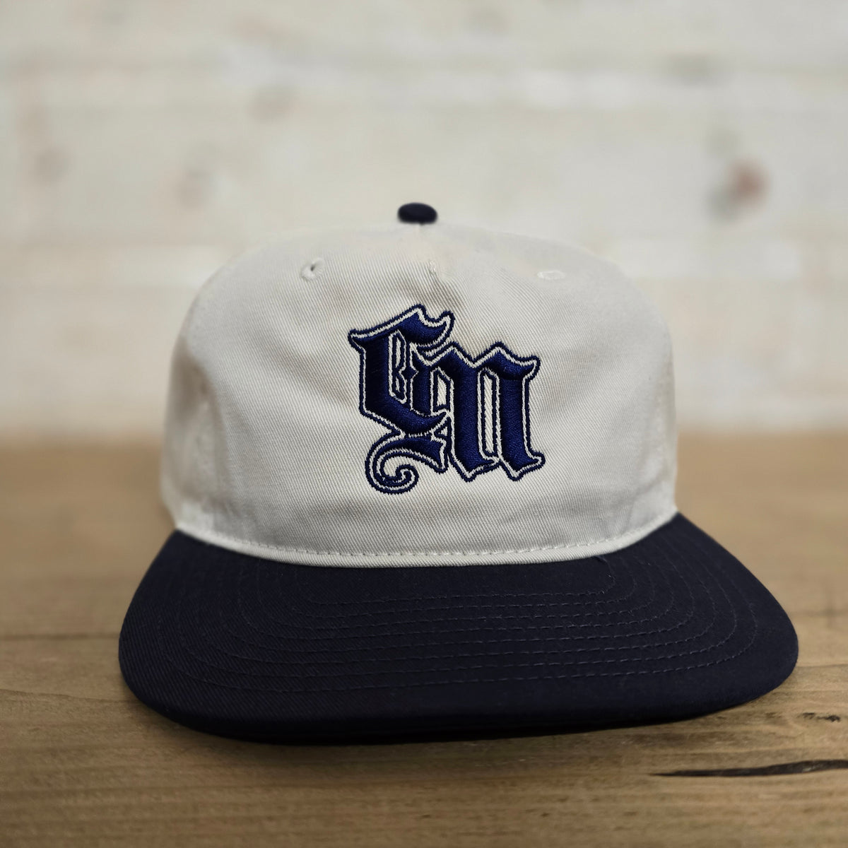 CM2 Logo snapback - Navy