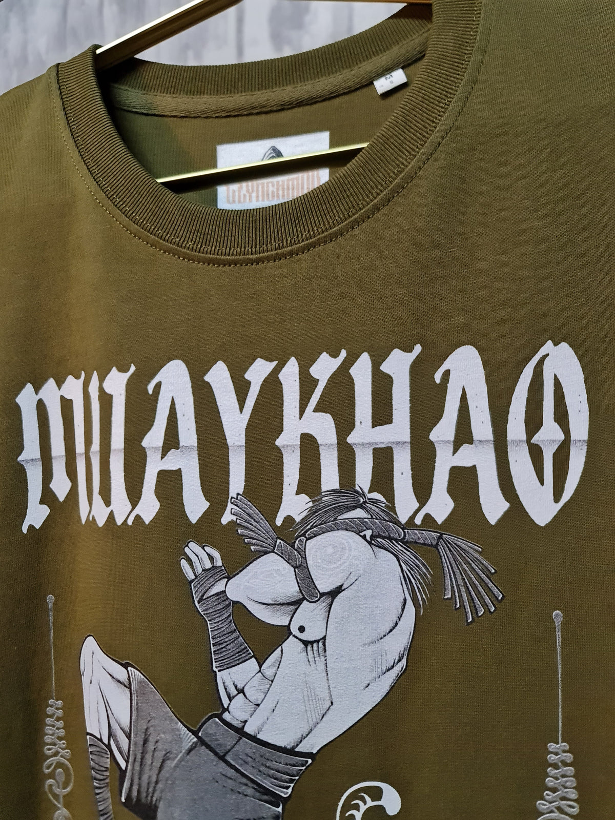 Muay Khao t-shirt- Khaki