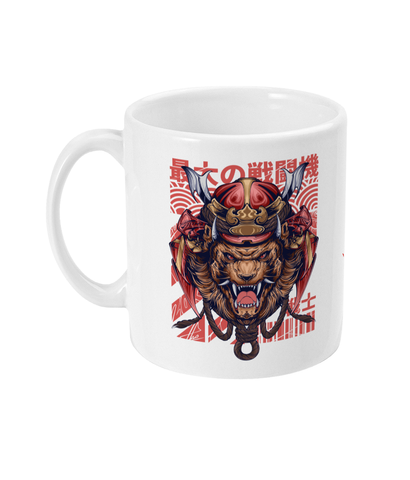 Samurai Lion mug