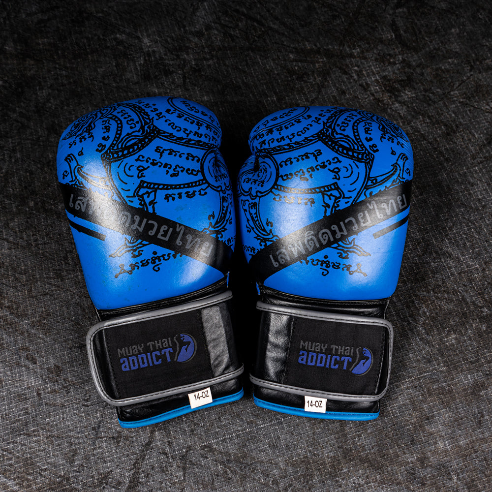 Muay Thai Addict Phaya Rachasi boxing gloves - Blue